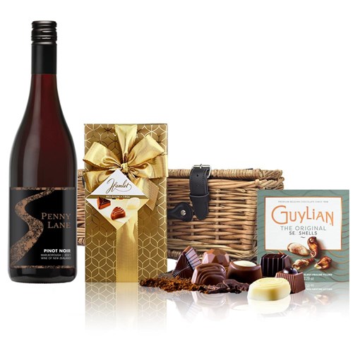 Penny Lane Reserve Pinot Noir 75cl Red Wine And Chocolates Hamper